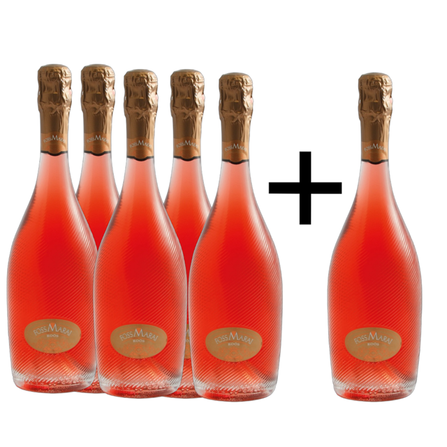 5+1 gratis Roös Rosé Brut Speciale