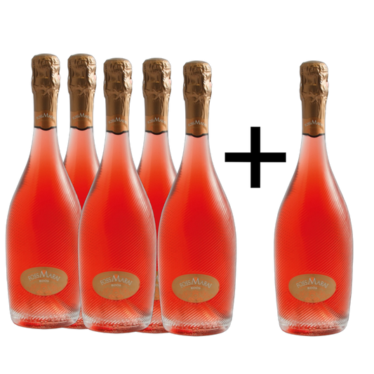 5+1 gratis Roös Rosé Brut Speciale